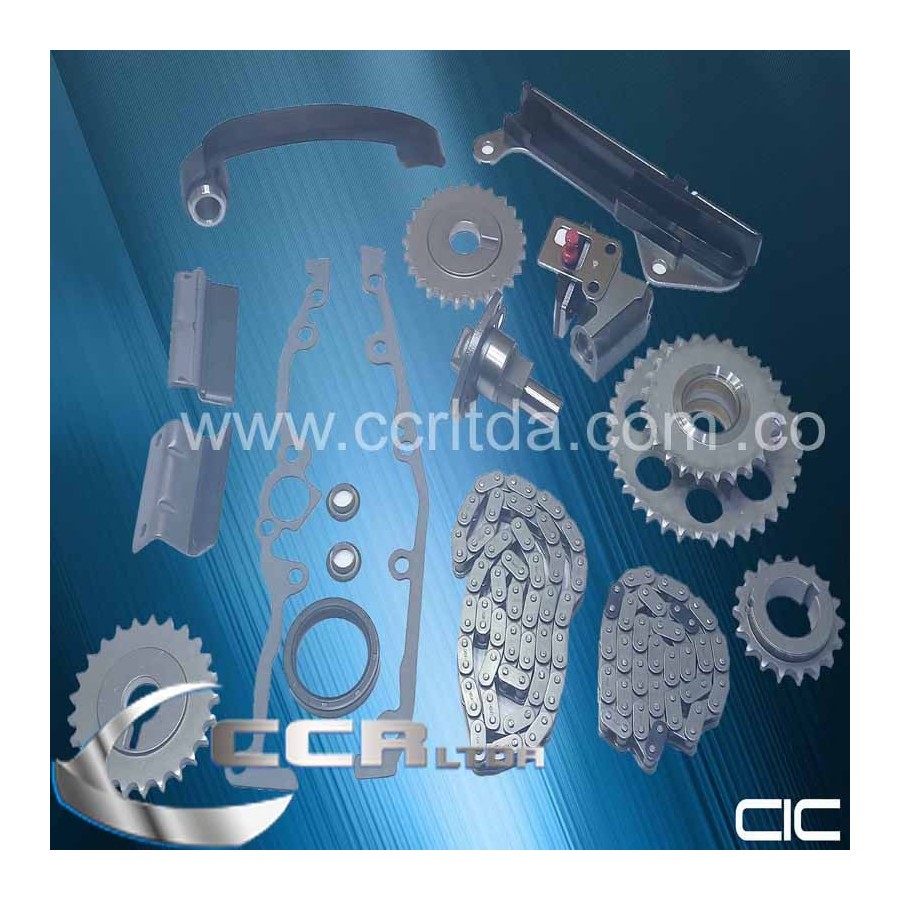 KIT REP. NISSAN SENTRA B13 16V (GUIAS PLASTICAS)