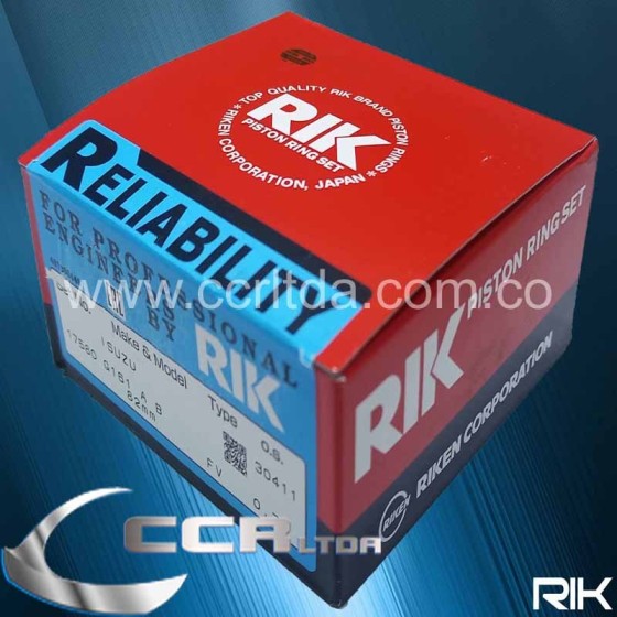 ANILLOS LUV 1600 CHEVETTE 1400 (075 R.GRUESA)