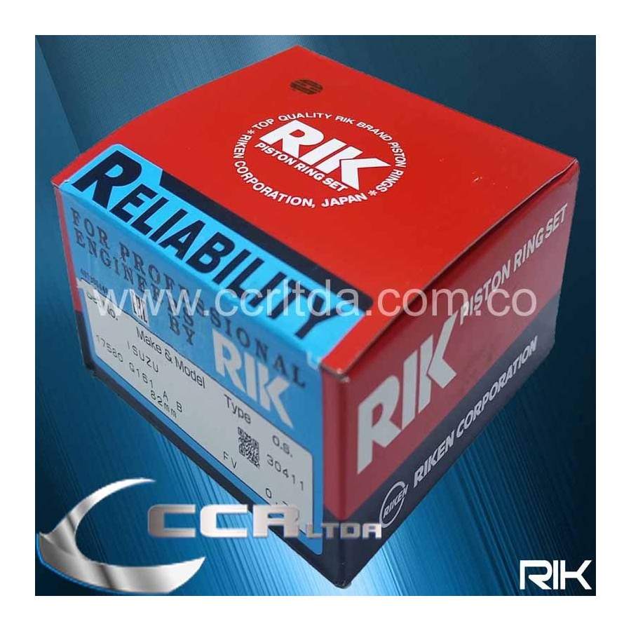 ANILLOS LUV 1600 CHEVETTE 1400 (075 R.GRUESA)