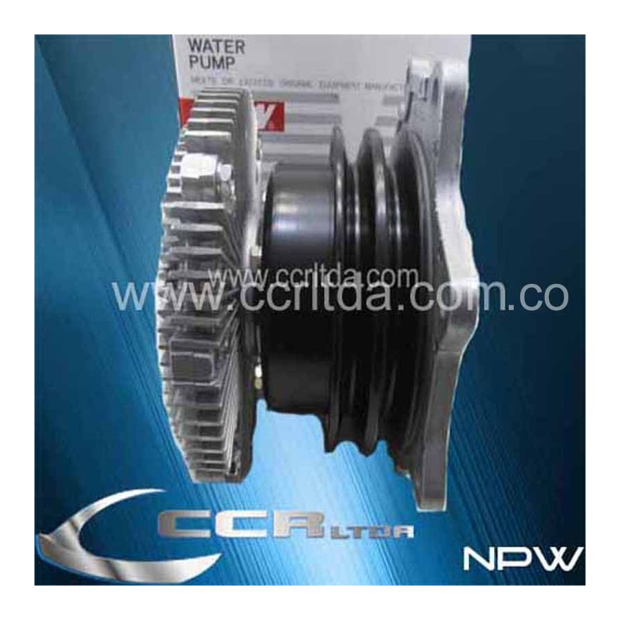 BOMBA AGUA NISSAN TD27 (FAN GRANDE)