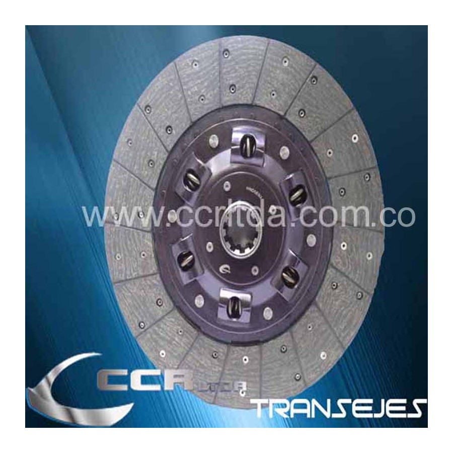 DISCO JAC 1061/1063 HINO 195/205 J05 CT (13 PULG X 1 1/2 10 ESTRIAS)