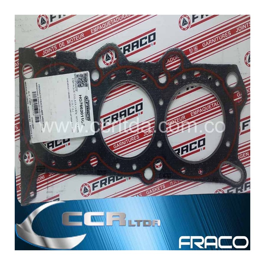 EMP. CULATA GRAND VITARA 2500 (L H25A V6)