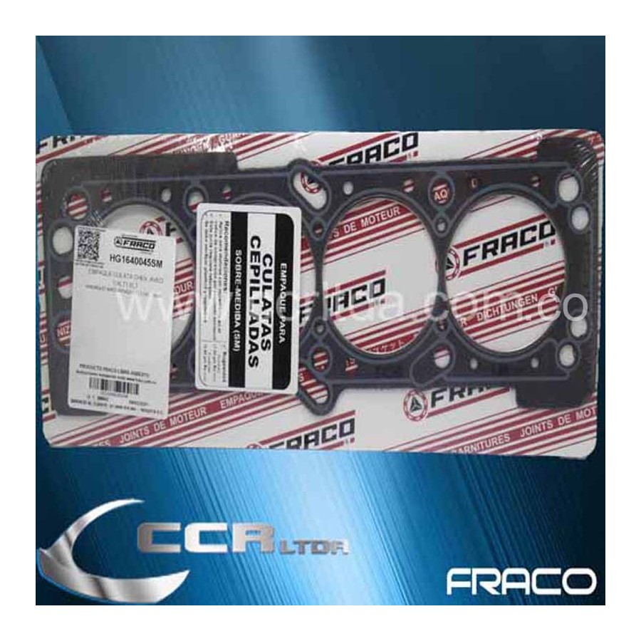 EMP. CULATA AVEO 1.4/1.6 OPTRA 1600 (CEPILLADA)