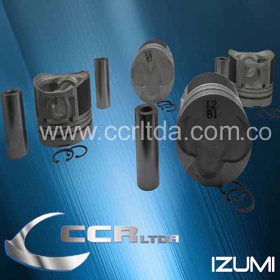 PISTONES HYUNDAI STAREX 2.5 H1 PORTER D4BB (CARA NEGRA PLANOS 91.1 MM)