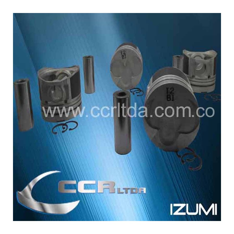 PISTONES HYUNDAI STAREX 2.5 H1 PORTER D4BB (CARA NEGRA PLANOS 91.1 MM)