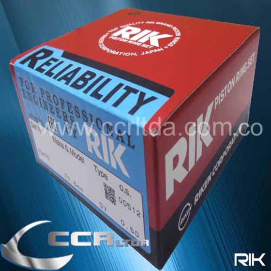 ANILLOS CORSA 1400 (050 1.5/1.5/3 77.6mm PLANO)