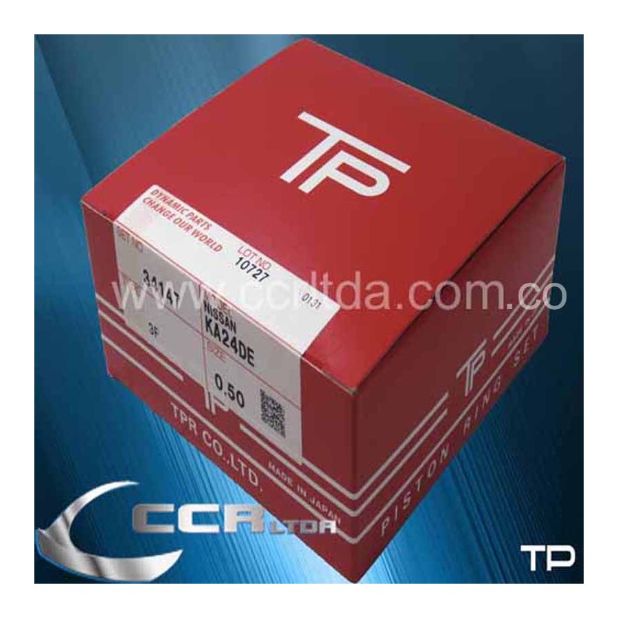 ANILLOS NISSAN FRONTIER 16V KA24E ( 050 89M 1.2/1.2/2.5)