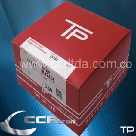 ANILLOS NISSAN FRONTIER 16V KA24E ( 050 89M 1.2/1.2/2.5)