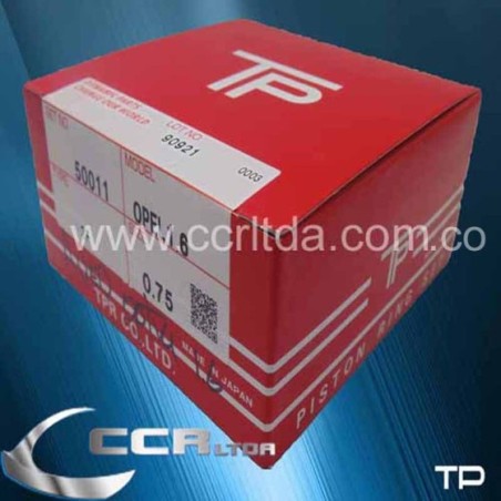 ANILLOS AVEO 1600 CORSA 1600 (075 1.2/1.5/3.0 79mm)