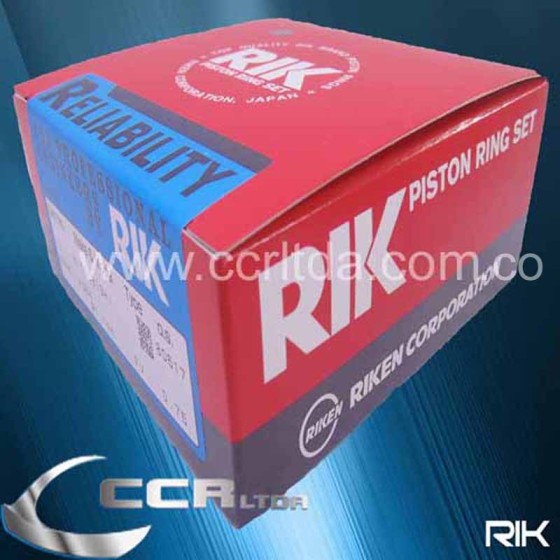 ANILLOS MONTERO /91 (075 R.GRUESA 2/2/4)