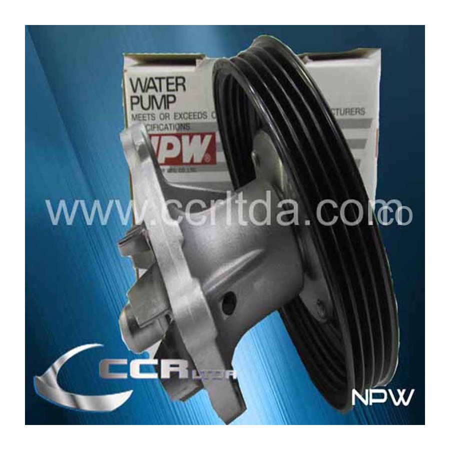 BOMBA AGUA WAGON R (POLEA GRANDE 11.5CMS)