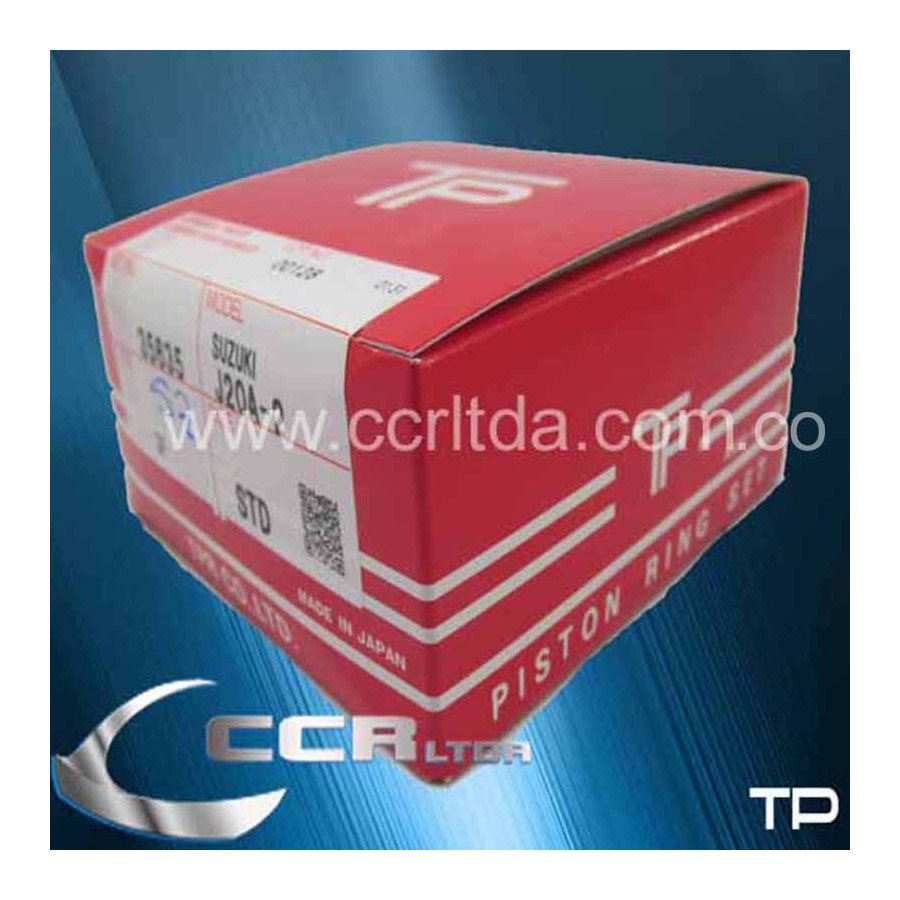 ANILLOS GRAN VITARA SZ (STD 1.2/1.2/2.5 84mm)