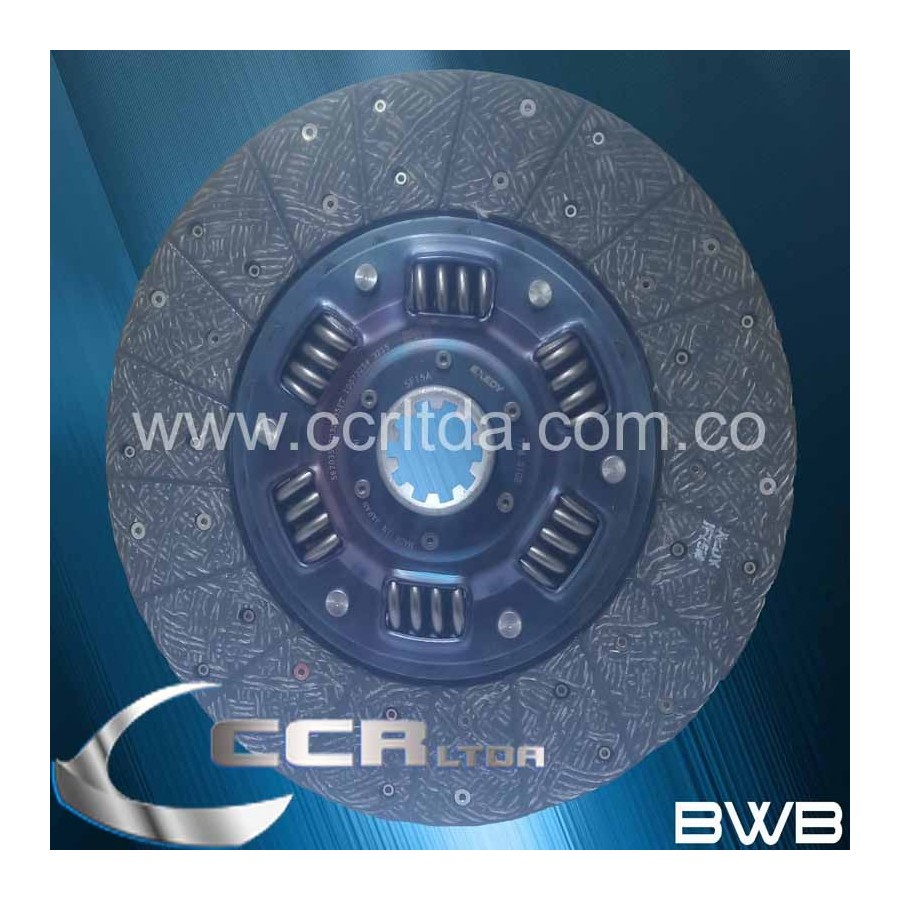 DISCO HINO JO8C JAC (14 PULGADAS X10 ESTRIAS)