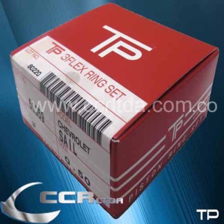 ANILLOS SAIL 1400 (050 1.2/1.2/2 73.8MM PLANO)