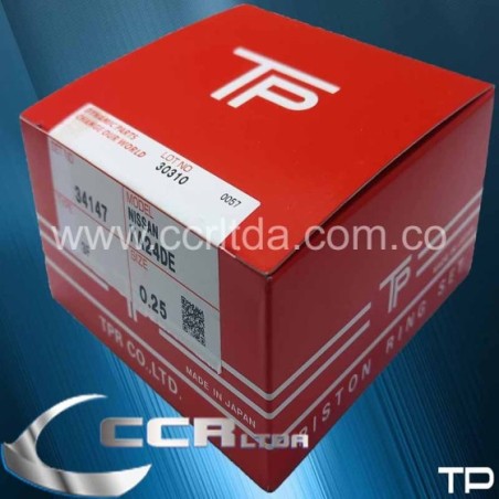 ANILLOS NISSAN FRONTIER 16V KA24E ( 025 89M 1.2/1.2/2.5)