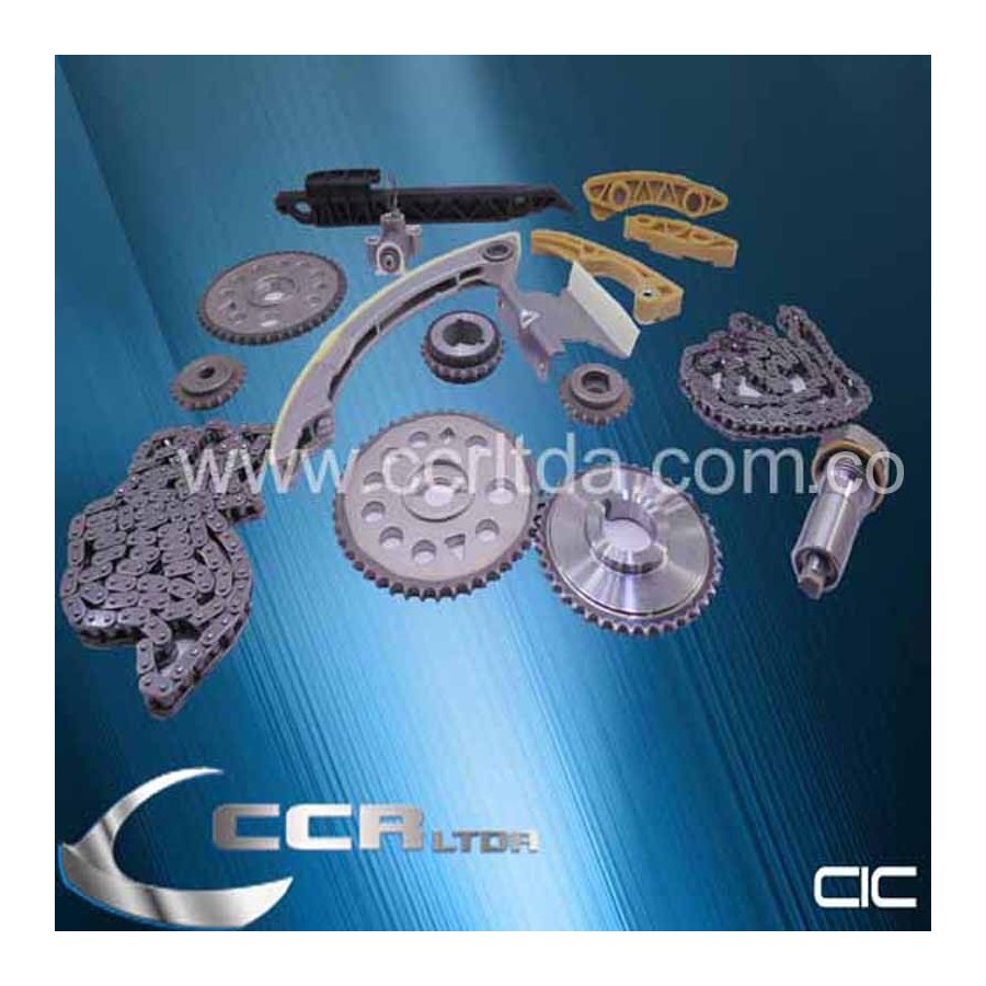 KIT REP. CAPTIVA 2400 HHR (2 CADENAS 5 PIÑONES 6 GUIAS Y 2 TENSORES))