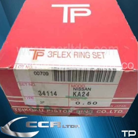 ANILLOS NISSAN VANNET KA24 (050 1.5/1.5/4.0 89mm)