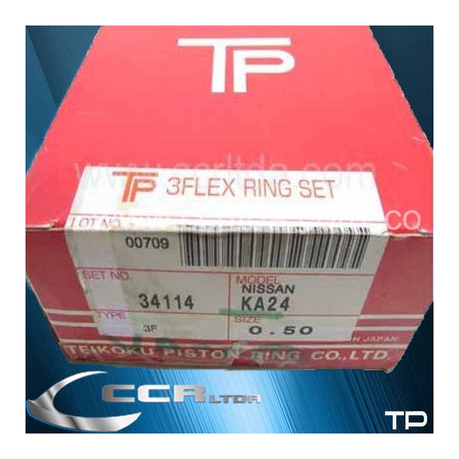 ANILLOS NISSAN VANNET KA24 (050 1.5/1.5/4.0 89mm)