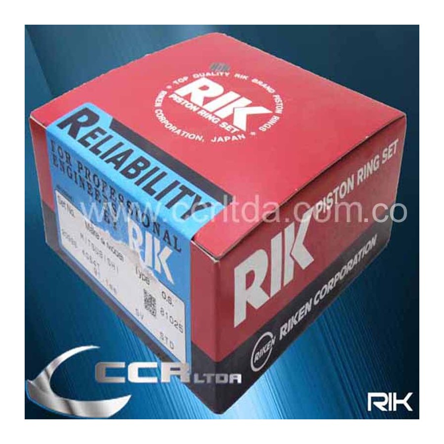 ANILLOS MONTERO 91/... (STD 1.5/1.5/4 RD)