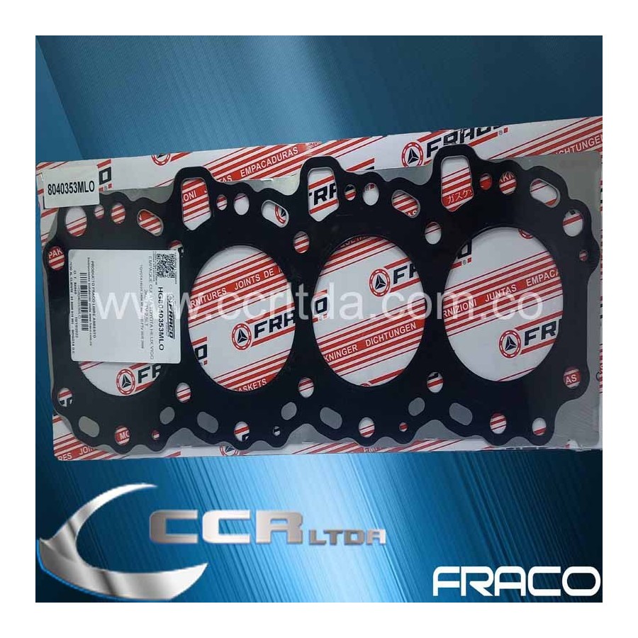 EMP. CULATA TOYOTA VIGO 2KD 2500 DIESEL