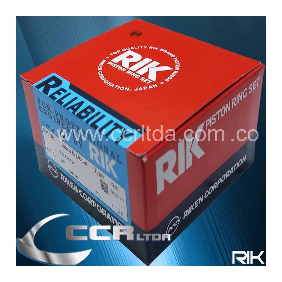 ANILLOS TOYOTA 2F (100 2.0/2.5/4.0 94mm)