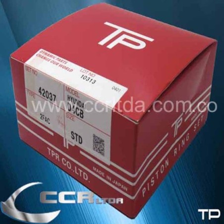 ANILLOS KIA SORENTO 2500 DIESEL STAREX D4CB (STD)