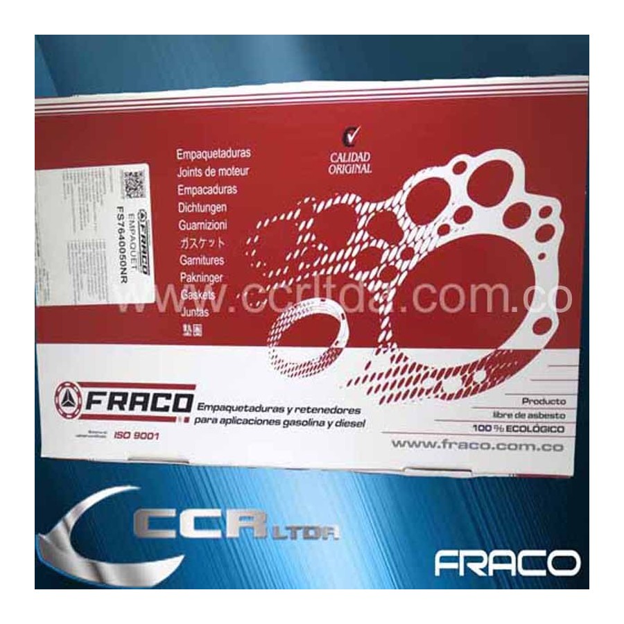 EMP. MOTOR TRACKER CRUZE EPICA SONIC 1800