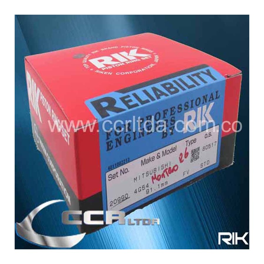 ANILLOS MONTERO /91 (STD R.GRUESA 2/2/4)