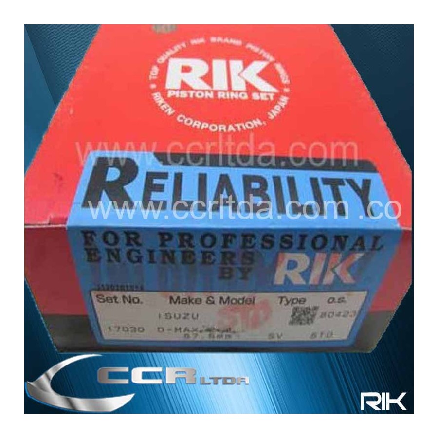 ANILLOS LUV DIMAX 2.4 (050 87mm)