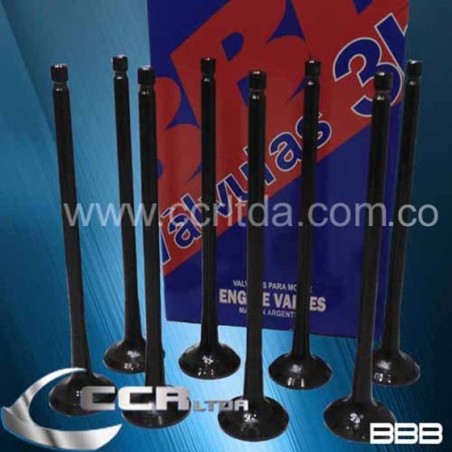 VALVULA ADM. HYUNDAI TUCSON 2000 cc GASOLINA (JUEGO X 8)