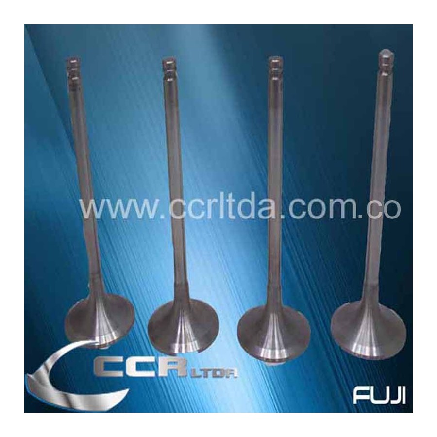 VALVULA ADM. CUMMINS 6BT (129mmX45mm JUEGO X 4)