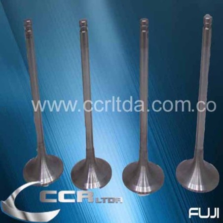 VALVULA ADM. CUMMINS 6BT (129mmX45mm JUEGO X 4)