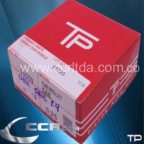 ANILLOS SAIL 1400 (025 1.2/1.2/2 73.8MM PLANO)