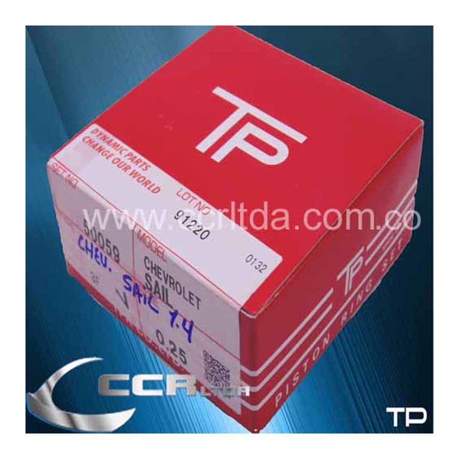 ANILLOS SAIL 1400 (025 1.2/1.2/2 73.8MM PLANO)