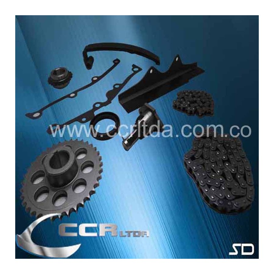 KIT REP. 323 (CARRIL SENCILLO 8 PCS)