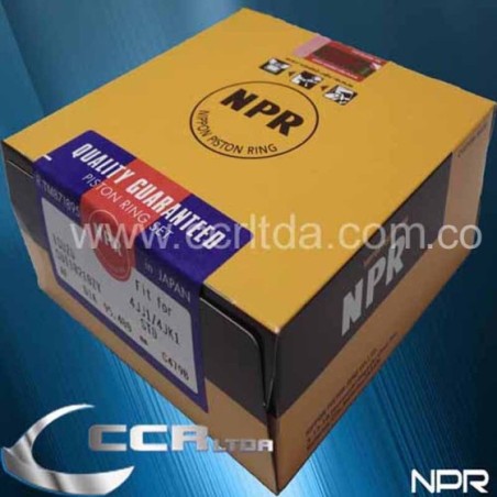 ANILLOS LUV D/MAX RT50 2500 2014 (STD 2.5-2-3 95.)