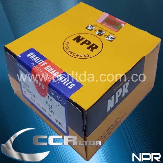 ANILLOS NHR 2013/- (STD 4KH1T 2.5/2/3)