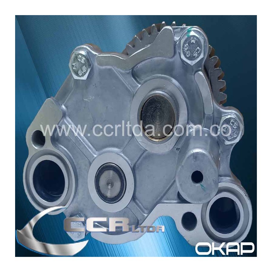 BOMBA ACEITE CANTER 4D34 (VALVULA AL LADO PIÑON)