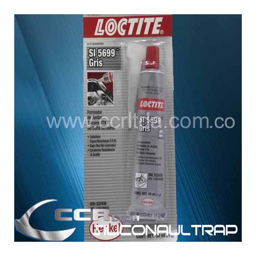 SILICONA ULTRAGREY (GRIS PEQ. 50mm)