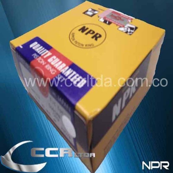 ANILLOS LUV 1600 CHEVETTE 1400 (050 R. GRUESA)