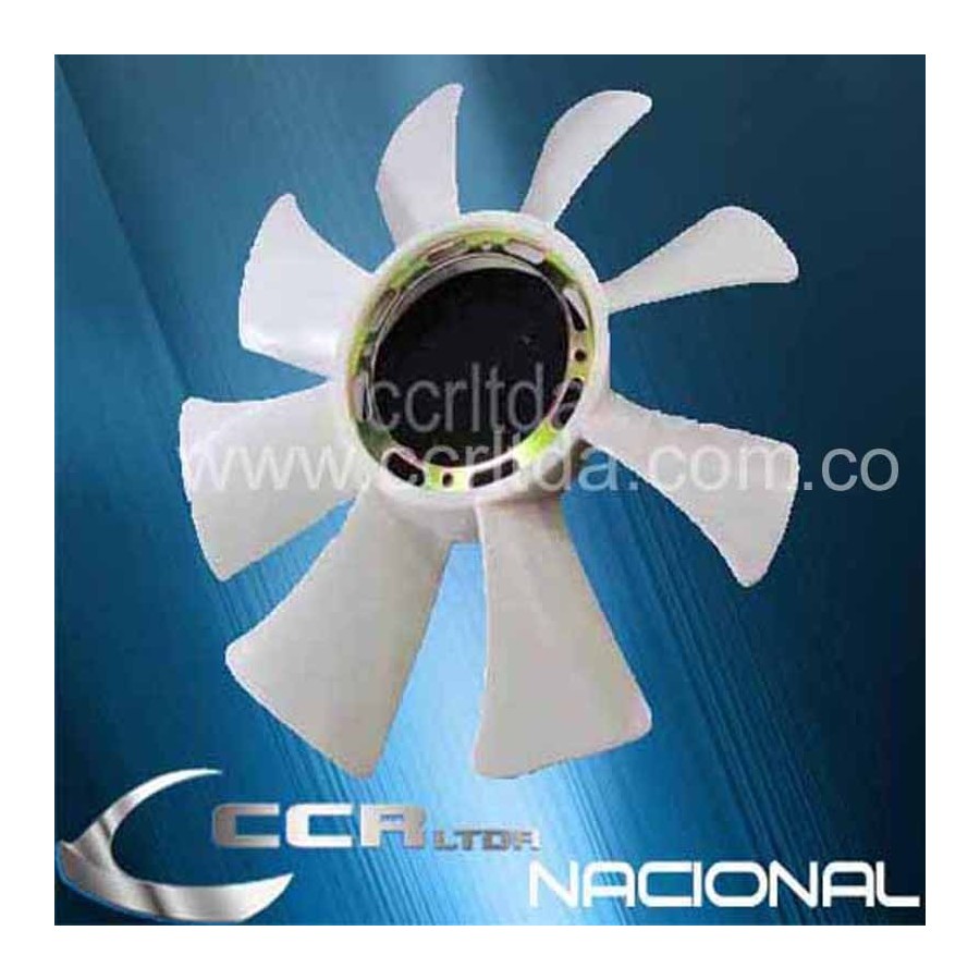 VENTILADOR NPR 94/97 B2600 H100 TOYOTA 4.5 (8)