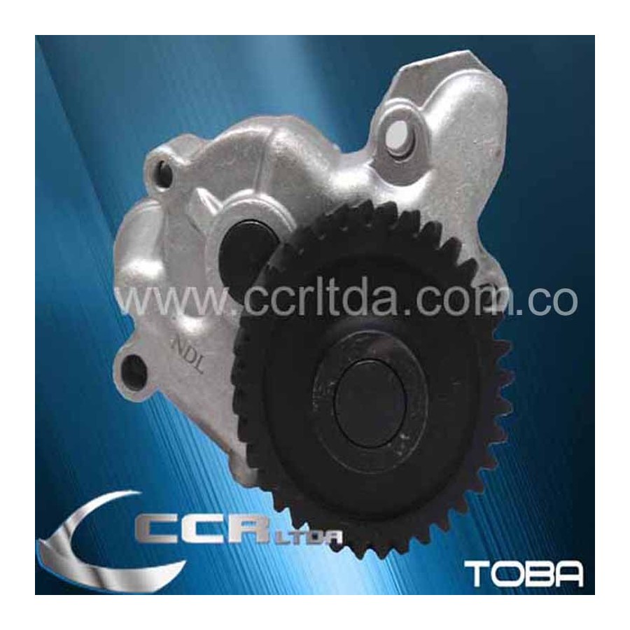 BOMBA ACEITE CANTER 4D34 (VALVULA CONTRARIA)