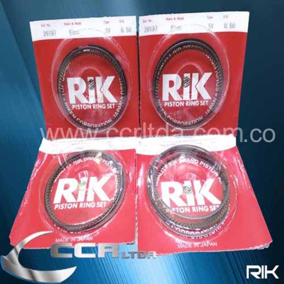 ANILLOS ALTO WAGON R (050 1000cc 68mm 1.0/1.2/2.0)