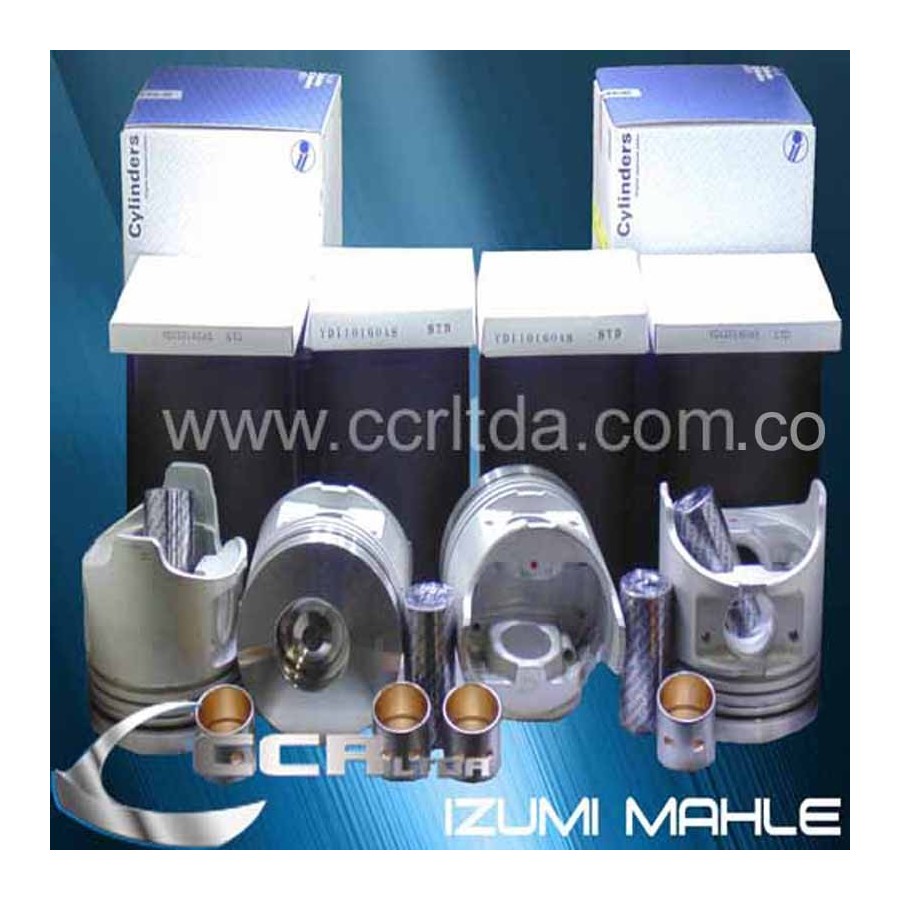 KIT MOTOR NPR 2000/... (CAMISA/PISTON/ANILLOS/BB)