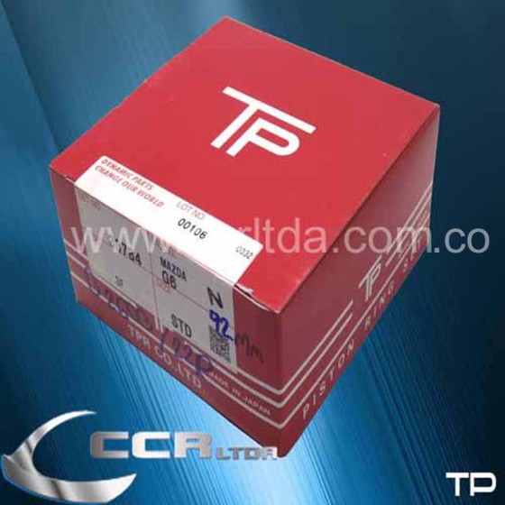 ANILLOS B2600 HILUX 22R (STD 1.5/1.5/4.O 92MM)