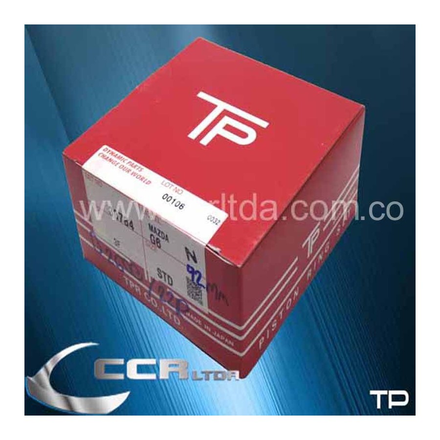 ANILLOS B2600 HILUX 22R (STD 1.5/1.5/4.O 92MM)