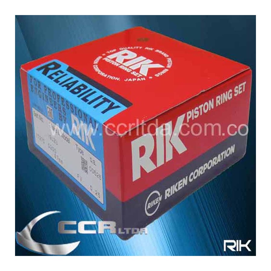 ANILLOS LUV 2000 (025 R.GRUESA 2/2/4 87 MM)