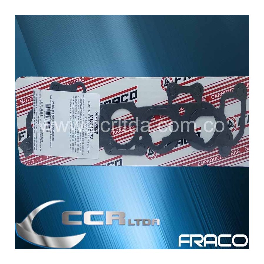 EMP. MULT. NISSAN SENTRA B14 16 (ADMISION)