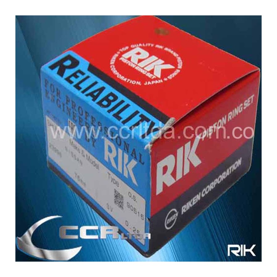 ANILLOS NISSAN SENTRA B13 16V(025 1.5/1.5/2.8 76mm)