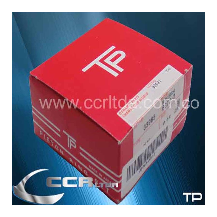 ANILLOS PAJERO V6 3000 (025 RANURA DELGADA 91.1mm 1.2/1.5/3.0)